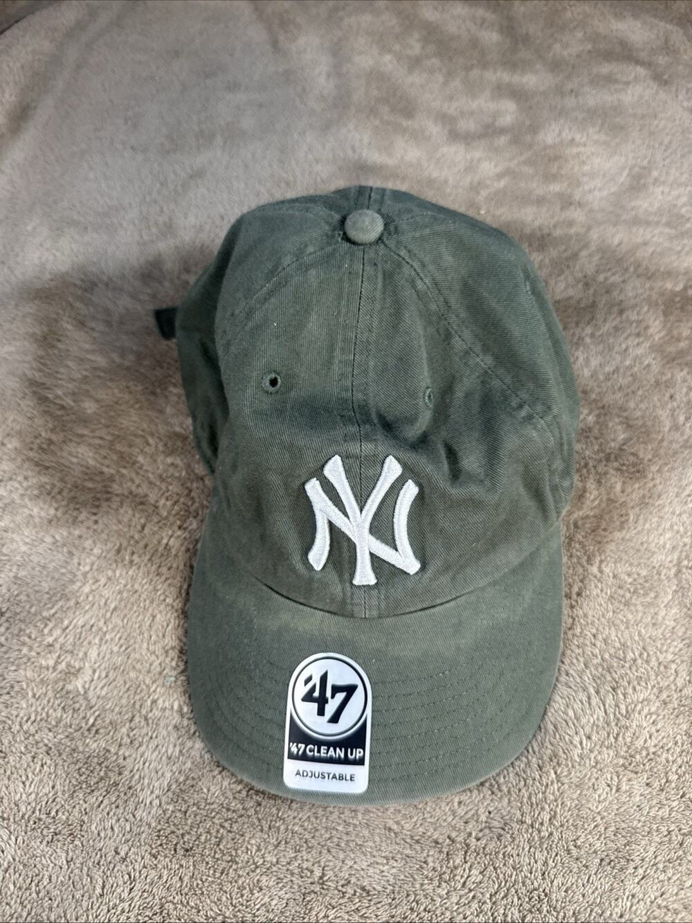 ’47 New York Yankees MLB Adjustable Strapback Green Baseball Cap Hat